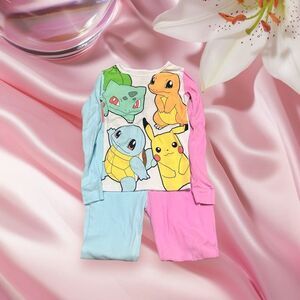 Girls  Pokémon Pajamas set Multicolor size 8